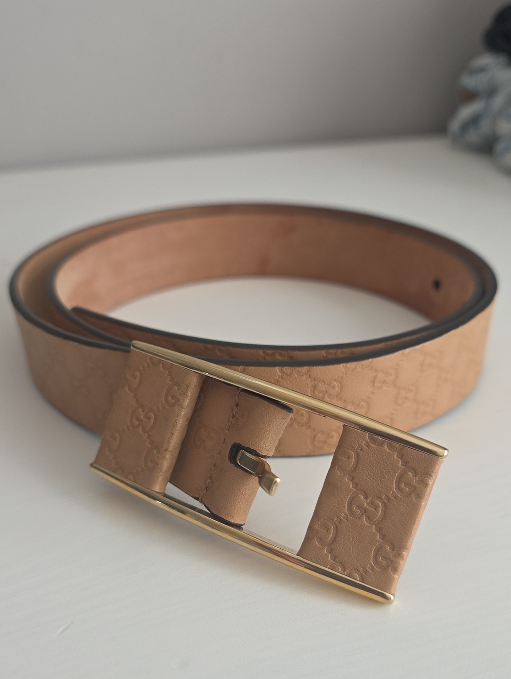 Running GG Logo Skinny Belt 90cm 36